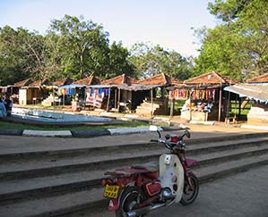 A small market in tsunami ravaged Sri Lanka in 2004