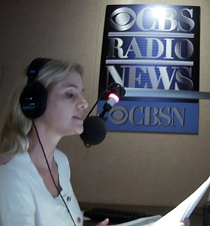 Heather Bosch anchoring CBS News on CBS Radio and streaming live of CBSN