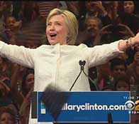 Hillary Clinton clinches nomination